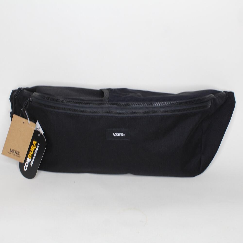 Vans Cordura Detached Sling Bag Black Nylon Crossbody Hip Pack VN0006REBLK
